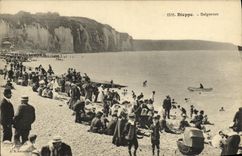 POSTAL Dieppe Balgneurs de la VENDIMIA