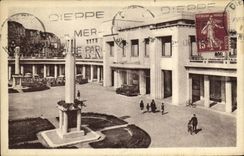 POSTAL Dieppe L de la VENDIMIA entrado del casino