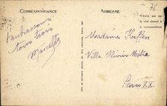 POSTAL Dieppe L de la VENDIMIA antes del puerto