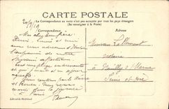 VINTAGE POSTCARD Etretat the Beach