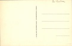 Reina de Trouville de la POSTAL de la VENDIMIA de la explanada de las playas de los negros de las rocas y de la caminata lanzada