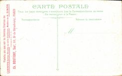 VINTAGE POSTCARD Trouville Departure of pateau of Harbor Boat