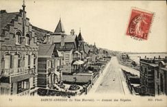 VINTAGE POSTCARD Sainte Address Which occurred of the Regattas