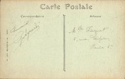 VINTAGE POSTCARD Sainte Address Which occurred of the Regattas