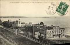 VINTAGE POSTCARD Sainte Address Nice Native of Le Havre the palate of the regattas and the palate commercial