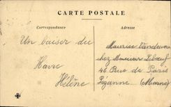 VINTAGE POSTCARD Sainte Address Lighthouses of Heve