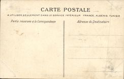 VINTAGE POSTCARD Sainte Notre Dame Address of the Floods