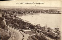 VINTAGE POSTCARD Sainte Address Seen D together