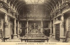 CPA La Benedictine a Fecamp Musee Salle Renaissance 