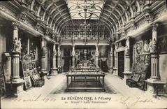 CPA La Benedictine a Fecamp Musee Salle Renaissance