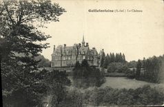 VINTAGE POSTCARD Gaillefontaine the Castle