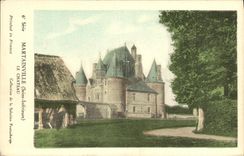 VINTAGE POSTCARD Martainville the castle