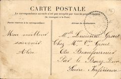 VINTAGE POSTCARD Surroundings of Holy Rouen Adrien La Chapelle