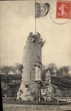 VINTAGE POSTCARD Moulineaux Castle of Robert the devil Monument raised with the memory of the mobile guards Militaria