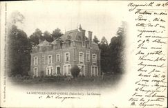 VINTAGE POSTCARD Neuville Field D Oisel the Castle