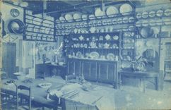 VINTAGE POSTCARD Hotel of the Swan has Totes on the road of Rouen has Dieppe