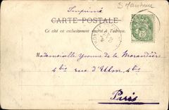 VINTAGE POSTCARD Moulineaux swears It L church