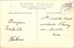 VINTAGE POSTCARD Castle D Auffay
