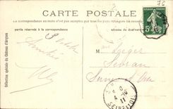 VINTAGE POSTCARD Castle D Arch the Low Battle Relief D Henri IV