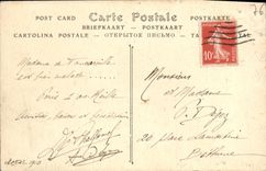 VINTAGE POSTCARD Castle of Tancarville Ruins of the Vault