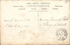 VINTAGE POSTCARD the sea has L attack of Sailing the Bateau dam