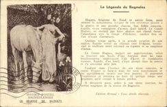 CPA La legende de Bagnoles Cheval