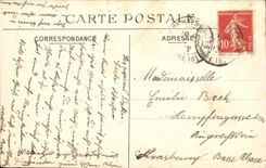 VINTAGE POSTCARD the Small Flagstones Panorama On the Country cottages