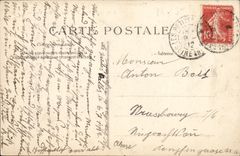 VINTAGE POSTCARD Small Flagstones Seen On the Beach