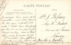 VINTAGE POSTCARD Surroundings D Yvetot the Oak Vault of Allouville Bellefosse Tree