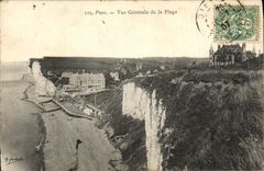VINTAGE POSTCARD Puys View of the Beach