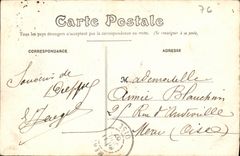 VINTAGE POSTCARD Puys View of the Beach