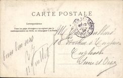 Opinion de Treport de la POSTAL de la VENDIMIA del Quay y de los barcos portuarios