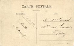 VINTAGE POSTCARD Treport Sunset