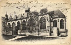 VINTAGE POSTCARD Darnetal L Church Of Long Peacock