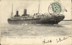 CPA Le Havre Le Transatlantique La Savoie