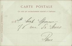 POSTAL Le Havre La Chapelle Notre Dame de la VENDIMIA de las inundaciones