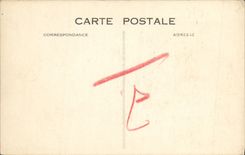 La POSTAL Le Havre de la VENDIMIA coloca Gambetta el teatro y el monumento de la guerra