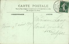 POSTAL Le Havre de la VENDIMIA Fort el De Tourneville