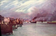 CPA Le Havre L avant port Bateau
