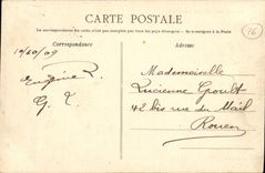 Ajuste Sun de Le Havre de la POSTAL de la VENDIMIA