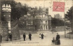 POSTAL Le Havre de la VENDIMIA la puerta de Gadelles