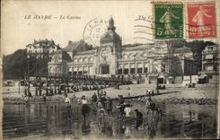 POSTAL Le Havre de la VENDIMIA el casino