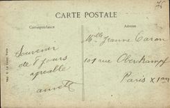 POSTAL Le Havre de la VENDIMIA el casino