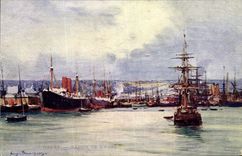 Lavabo de Le Havre de la POSTAL de la VENDIMIA de L el Eure Baetaux