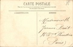 POSTAL Le Havre de la VENDIMIA la playa y el bulevar maritimo