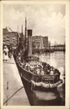 VINTAGE POSTCARD Treport the Vapor Duquesne Boat