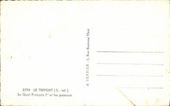 MODERN CARD Treport the Francois Quay 1st and Frontier runners