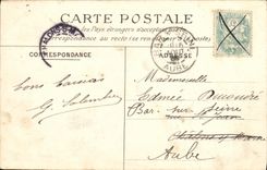 VINTAGE POSTCARD Treport L Escaller of Cliffs