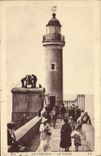 VINTAGE POSTCARD Treport the Lighthouse