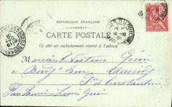 POSTAL Marsella de la VENDIMIA la cornisa el pequeno valle de Auffes